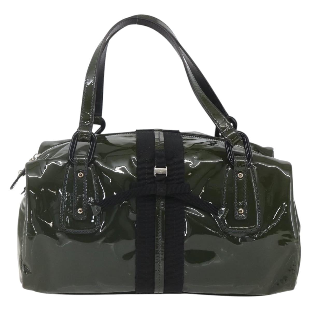 Salvatore Ferragamo Vintage Handbag Patent leather - image 1