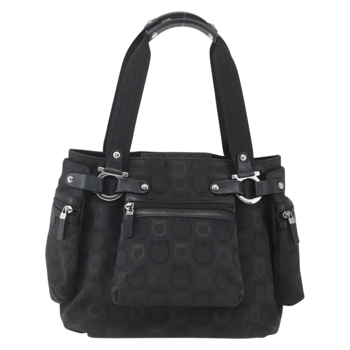 Salvatore Ferragamo Gancini Tote Nylon - image 1