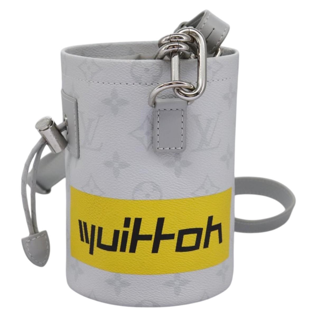 Louis Vuitton Chalk Nano Bag Limited Edition Logo Story Monogram Canvas - image 1