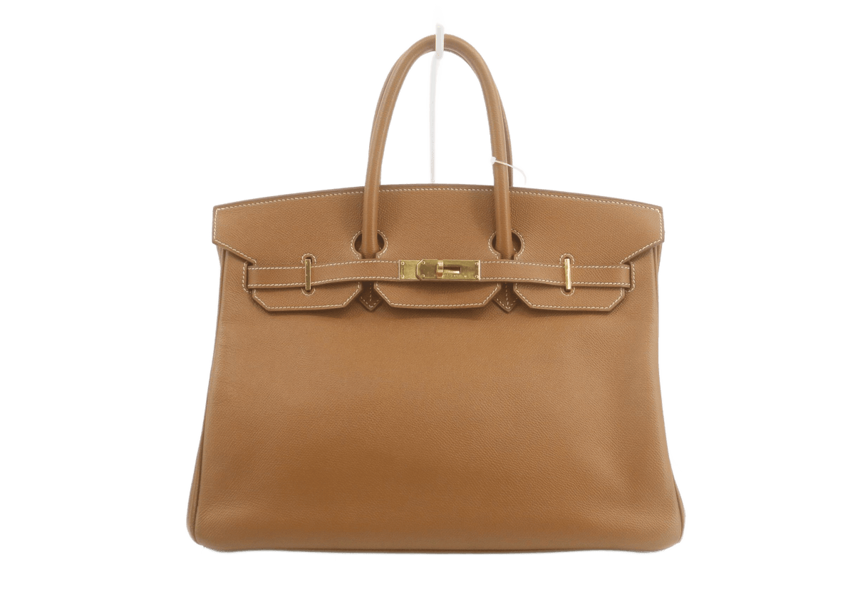 Hermes Birkin Handbag Blue Togo with Palladium Hardware 35 - image 1