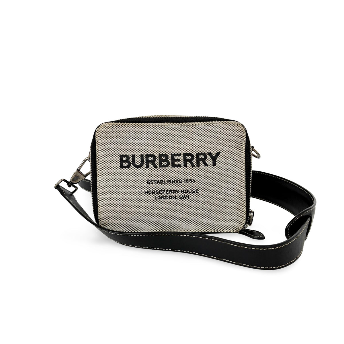 Burberry Horseferry Camera Bag Coated Canvas Medium - image 1