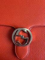 Gucci Interlocking Shoulder Bag Leather Medium - image 6