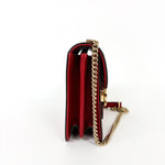 Gucci Interlocking G Heart Shoulder Bag Diagonal Quilted Leather Mini - image 4