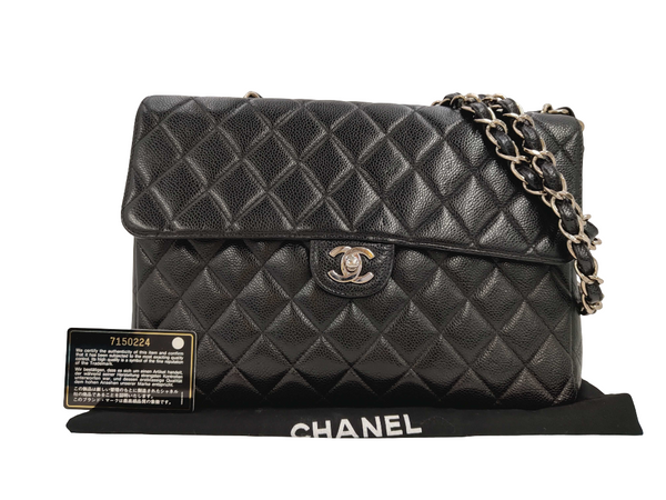 Chanel CHANEL Sac Jumbo Caviar Noir caviar large - image 1