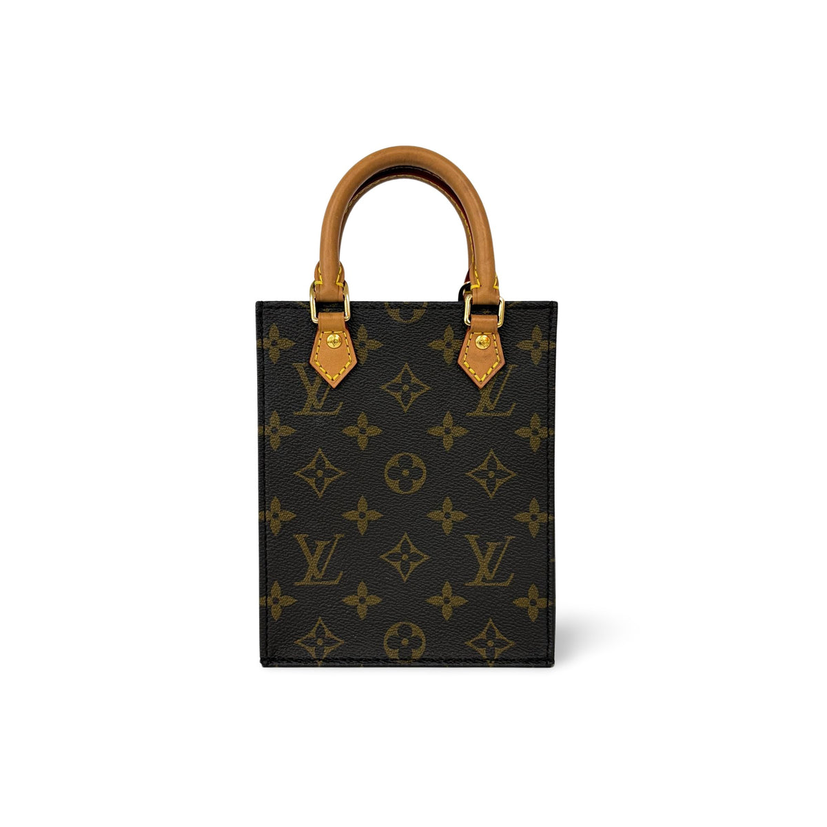 Louis Vuitton Petit Sac Plat Bag Monogram Canvas - image 1