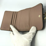 Chloe Alphabet Trifold Wallet Leather Mini - image 5