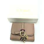 Chloe Alphabet Trifold Wallet Leather Mini - image 3
