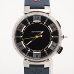 Louis Vuitton Tambour Quartz Watch Stainless Steel 28 - image 1
