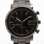 Gucci G-Chrono Chronograph Quartz Watch Stainless Steel and Leather 44 - image 1