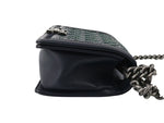 Chanel Boy Clutch Shoulder Bag Tweed Medium - image 9