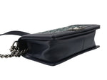 Chanel Boy Clutch Shoulder Bag Tweed Medium - image 8