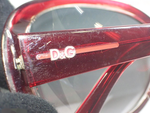 Dolce & Gabbana welcome glasses plastique rouge - image 8