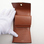 Celine 16 Trifold Wallet Leather Small - image 5