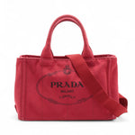 Prada Canapa Convertible Tote Printed Canvas Medium - image 1