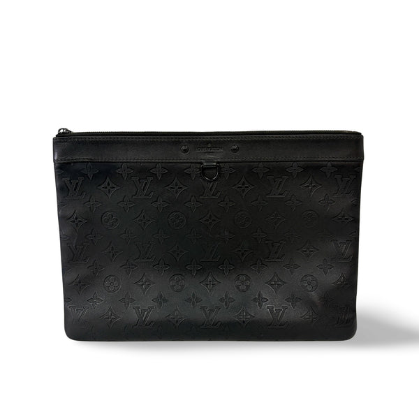 Louis Vuitton Discovery Pochette Monogram Shadow Leather PM - image 1