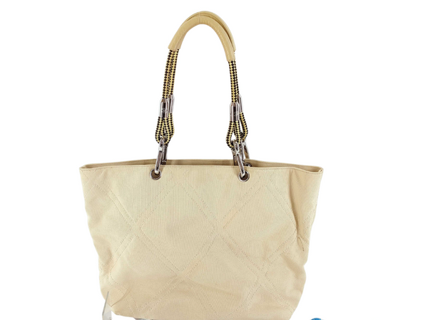 Chanel Shopper Tote Canvas