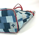 Louis Vuitton Neverfull Tote Damier and Monogram Patchwork Denim MM - image 7