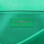 Chanel Boy Flap Bag Chevron Lambskin with Holographic PVC Old Medium - image 4