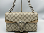 Gucci Dionysus Top Handle Chain Bag GG Coated Canvas medium - image 1
