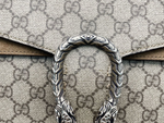 Gucci Dionysus Top Handle Chain Bag GG Coated Canvas medium - image 4