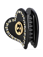 Gucci Interlocking G heart hair clip small - image 2