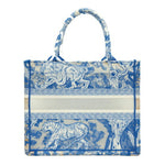 Christian Dior Book Tote Embroidered Leather Small - image 2