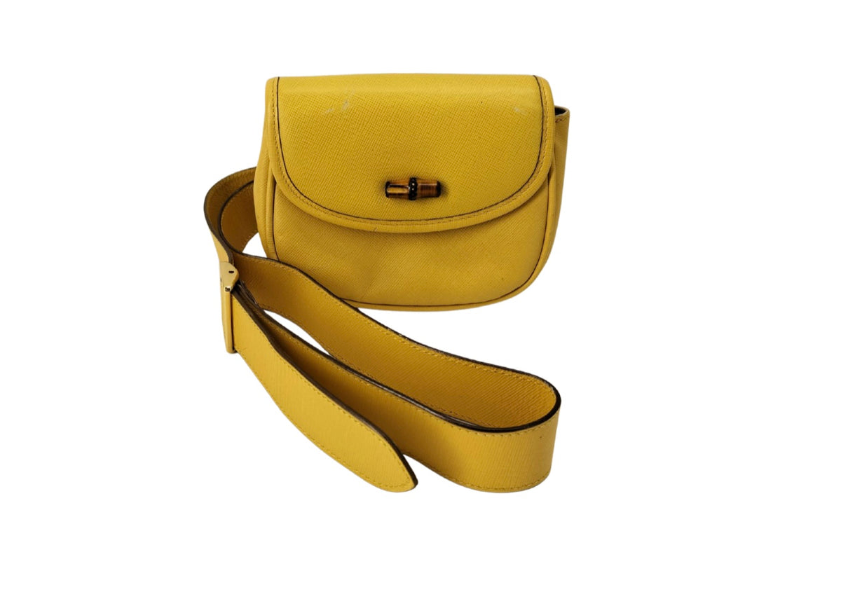 Gucci Bamboo 1947 shoulder bag Leather Mini - image 1