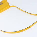Fendi Curligraphy Shoulder Enamel Yellow Silver small - image 7