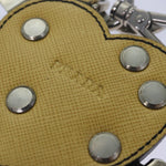 Prada Charm Logo Key Ring Saffiano Leather - image 5