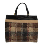 Burberry Nova Check Tote canvas check pattern Small - image 2