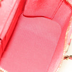 Chanel Classic Vanity Case with Chain Striped Raffia and Jute Mini - image 5