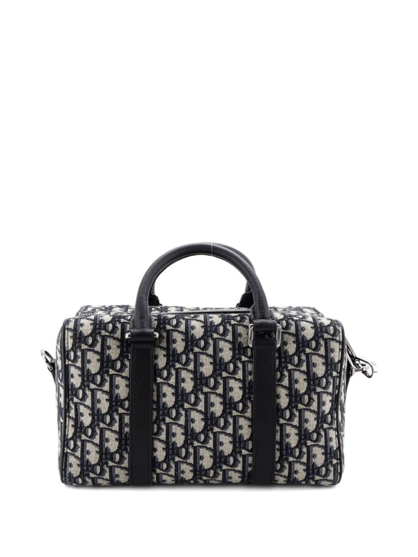 Christian Dior Bowler Bag Cannage Printed Canvas Medium - image 1