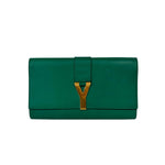 Saint Laurent Chyc Clutch Leather - image 1