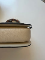 Gucci Vintage Convertible Bamboo Top Handle Bag Leather Small - image 6