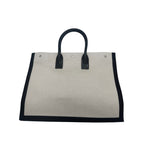 Saint Laurent Rive Gauche Shopper Tote Canvas Large - image 2