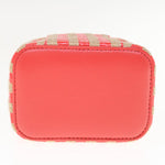 Chanel Classic Vanity Case with Chain Striped Raffia and Jute Mini - image 3