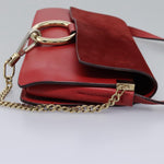 Chloe Faye Crossbody Leather and Suede small - image 4