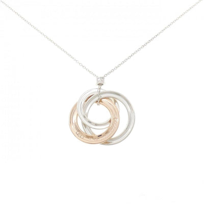 1837 Interlocking Circle Pendant Necklace Sterling Silver
