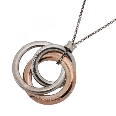 1837 Interlocking Pendant Necklace Sterling Silver