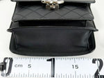 Chanel Vintage Coco Logo Shoulder Bag Quilted Printed Canvas Large - image 4