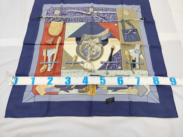 Hermes Carré 90 Silk multicolor 90 x 90