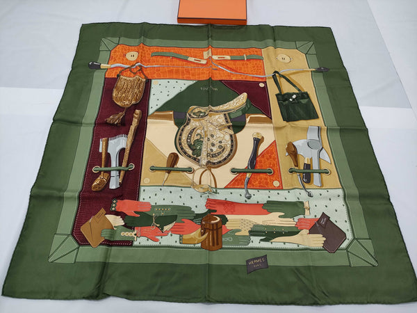 Hermes Carré 90 Silk multicolor 90 x 90 - image 1