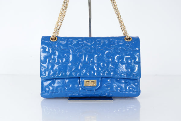 Chanel Puzzle Reissue 2.55 Flap Bag Quilted Patent 226