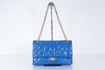 Chanel Puzzle Reissue 2.55 Flap Bag Quilted Patent 226 - image 1