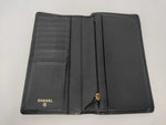 Chanel CC Logo Zipper Long Bifold Leather - image 4