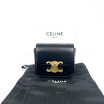Celine Triomphe Shoulder Bag Smooth Calfskin Mini - image 2