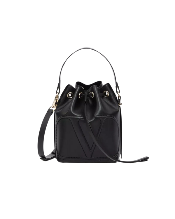Valentino Garavani VLogo Walk Bucket Bag Leather - image 1