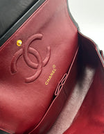 Chanel Vintage Classic Double Flap Bag Leather 25 - image 8