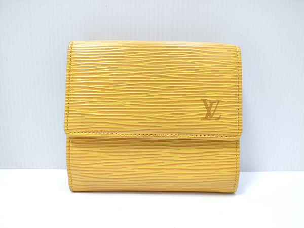 Louis Vuitton Compact Porte Tresor International Wallet Epi Leather