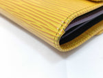 Louis Vuitton Compact Porte Tresor International Wallet Epi Leather - image 5
